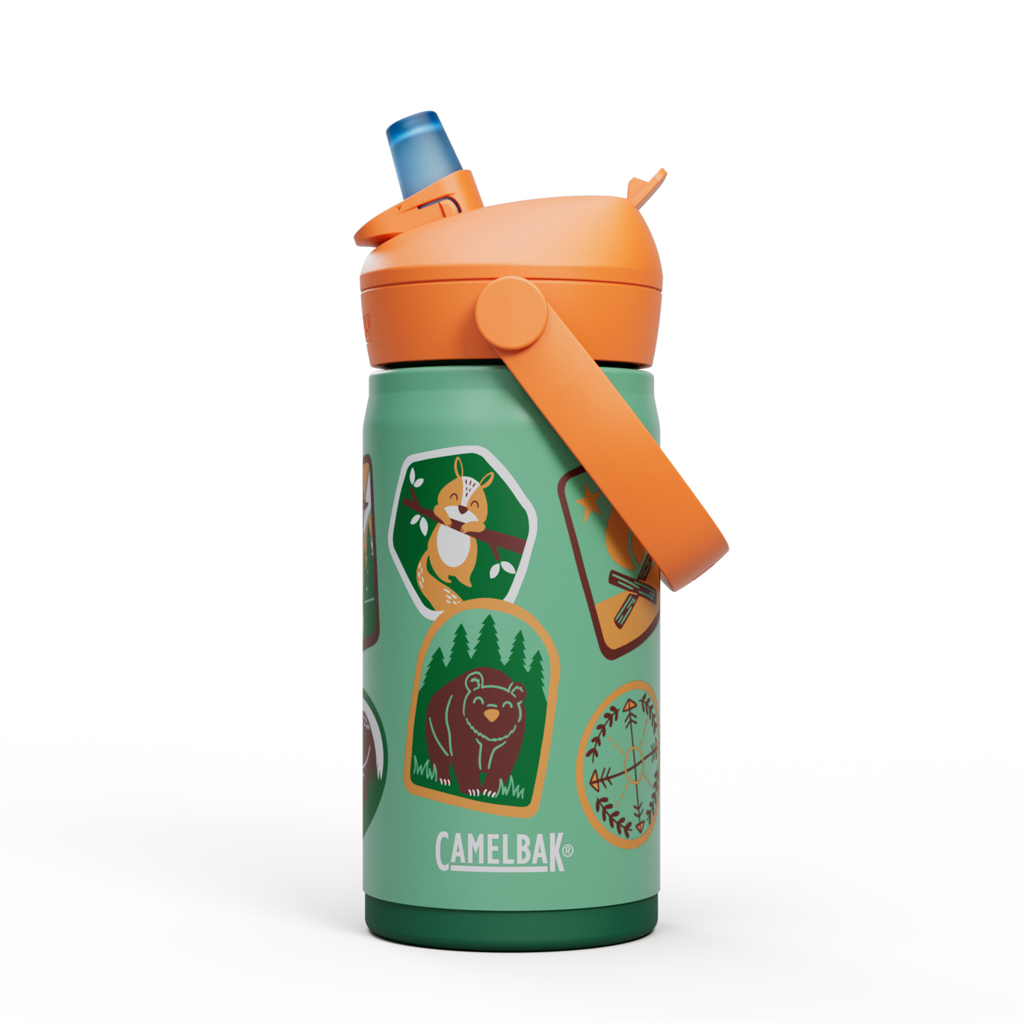 thrivetm-flip-straw-kids-12oz-bottle-insulated-stainless-steel-y7 nswfkxg1wq